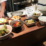 天びん棒 - お通しはこの中から選ぶよ～！