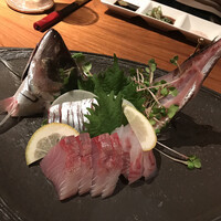 ステーキ 鉄板焼き Teppan&grill R 心斎橋 - シェフの特別コースのお造り♫