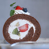 キッサ マシマロ - 料理写真:２０２１年１２月再訪：ショコラとフルーツのロールケーキ☆