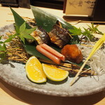 Takarazushi - 秋刀魚 塩焼き