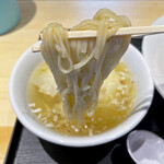 超純水採麺 天国屋 - 牛骨と野菜のブイヨン