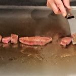 鉄板焼 銀杏 - 北海道産黒毛和牛テンダーロイン