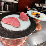 鉄板焼 銀杏 - 北海道産フィレとテンダーロイン