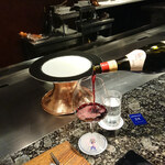 鉄板焼 銀杏 - グラスワイン