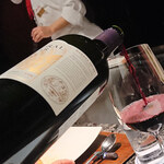 鉄板焼 銀杏 - グラスワイン