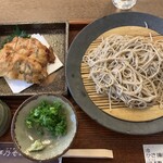 夢乃蕎麦 - かき揚げ蕎麦