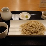 Soba Dining 蕎花 - もりそば(鞍掛豆付)800円