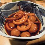 岸田屋 - 里芋といかの煮付け