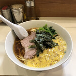 Ramen Horiuchi - 納豆らぁめん¥790、大盛り無料