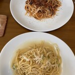 イタリア料理SAN LUCIO - ボロネーゼとオイルパスタ