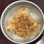 大坪屋彦七 - 白海老かき揚げ天丼