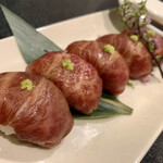 Toyama Aburi - 昆布〆握り寿司
