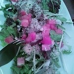 鶏レバーのサラダ