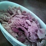 お肉とワイン 関内ビストロ ZIP - お通し？ファルファッレ パスタ