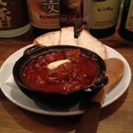 牛筋のチリソース(バケットつき）