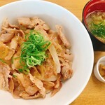 MUSUBIYA - 塩だれ豚丼定食