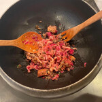 Installation Table ENSO L'asymetrie du calme - 混ぜた後