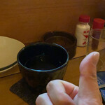 串まさ - 寒い時期にはお湯割りが一番