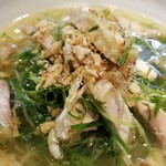 ラーメン巌哲 - 鶏そば（淡海地鶏）