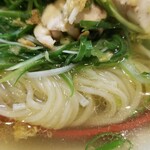 ラーメン巌哲 - 鶏そば（淡海地鶏）
