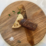 リストランティーノ ルベロ - 炭火　鴨フィレ肉　無花果