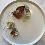 リストランティーノ ルベロ - 寒ブリ　太刀魚　土佐柚子　ウイキョウ