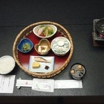 静保庵 小柳 - 朝食はシンプルだけど量は十分。