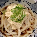 太門 - かけうどんに豆腐ノセ