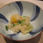 くろぎ - インカのめざめと芹ご飯