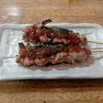 炭火焼き鳥 まかや - しそ梅198円×2
