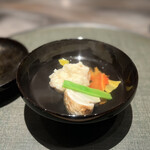 菅井 - 海老しんじょう・松茸