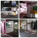 Sushi Hanaoka - 渋谷西口→桜坂左→工事現場通路→右折→坂上左折