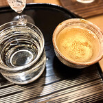 赤坂 詠月 - ◉悦凱陣とつげのひむろ　右のぐい呑みの底が印象的でした。