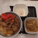 吉野家 - ネギダク牛丼並＋温玉