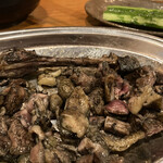 別府丸万 - 2021年12月2日 地鶏の炭火焼き