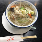 こうらく - タンメンをこしらえてもらいました。