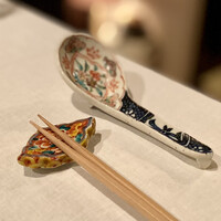 中國菜 奈良町 枸杞 - れんげも箸置きもきゃわ♡