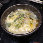 Yakiniku Takatouen - 卵スープ