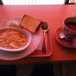 スワンカフェ - エビグラタン