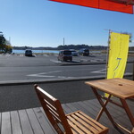 スワンカフェ - テラスからの多々良沼