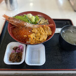 海鮮茶屋 活き活き亭 富士見店 - 大漁丼