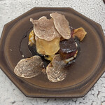 日本料理 TOBIUME - 大地 妖艶　宮崎シャトーブリアン炭火焼 アルバ産白トリュフを乗せて