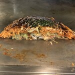 Okonomiyaki To Teppanyaki Dandan - 断面