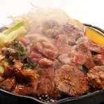 銀座松坂屋屋上ビヤガーデン　麦羊亭 - みんなでジュージュー食べるジンギスカンは格別！！