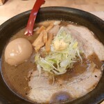 にぼしらーめん88 - 店長おすすめ！にほしラーメン味玉！