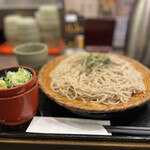 おらが蕎麦 - ざる蕎麦　中盛　610円