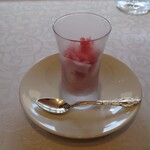 シャトー　ラ・パルム・ドール - お口直しのグラニテ