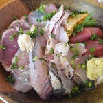 千魚 - 海鮮丼 アップ