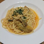 Itariambambu - 今日の日替わりパスタ(鰯のカラスミパスタ)。