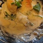 シャトー　ラ・パルム・ドール - 中にはイカもあった。食感と味の違いを愉しむ